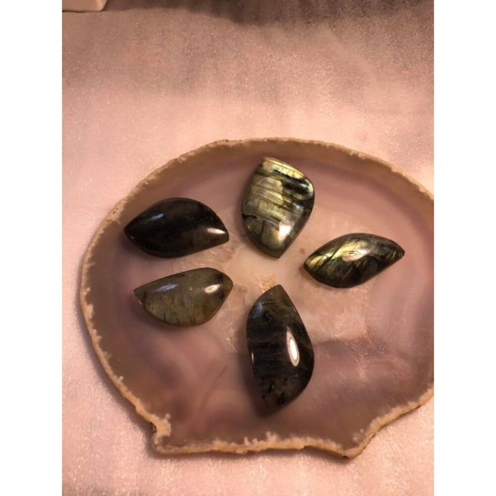 Labradorite Cabochon Lot - 5 cabs #4